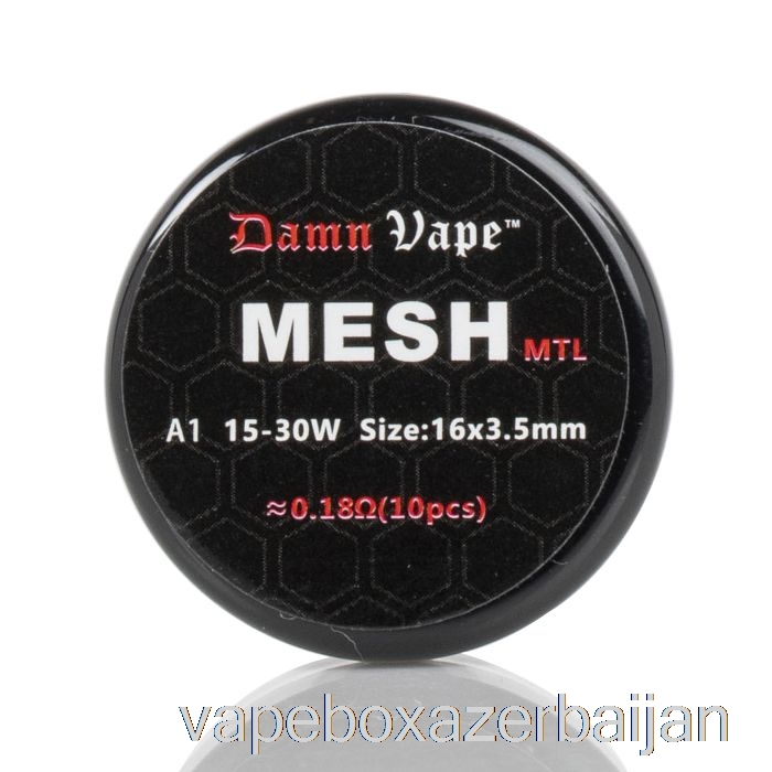 E-Juice Vape Damn Vape INTENSE MESH MTL Replacement Coil 0.18ohm KA1 Mesh MTL Coil